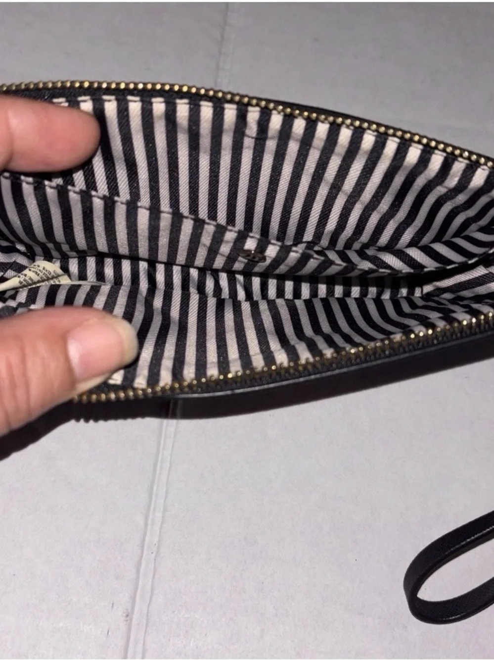 Kate Spade Hartley Lane Leila Black Leather 